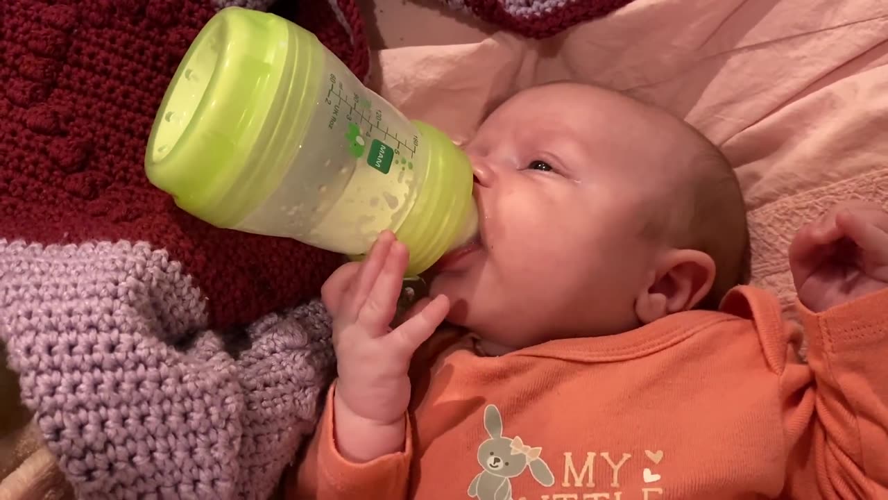 Kayla Day 34: Eating Solo Like a Big Girl!