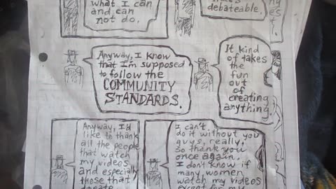 A Comic Book Page For YouTube. 9/17/2025.