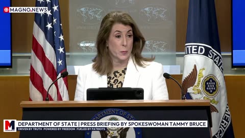 🇺🇸 Department of State | Spokeswoman Tammy Bruce Updates on Secretary Marco Rubio Agenda [LIVE]