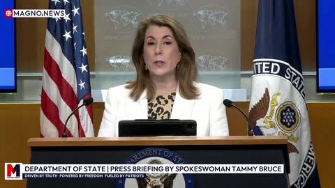 🇺🇸 Department of State | Spokeswoman Tammy Bruce Updates on Secretary Marco Rubio Agenda [LIVE]