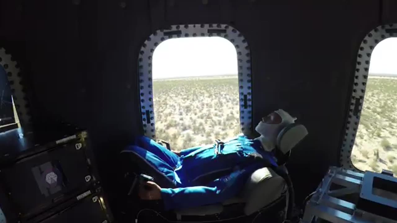 Blue Origin 'ride' used manequins