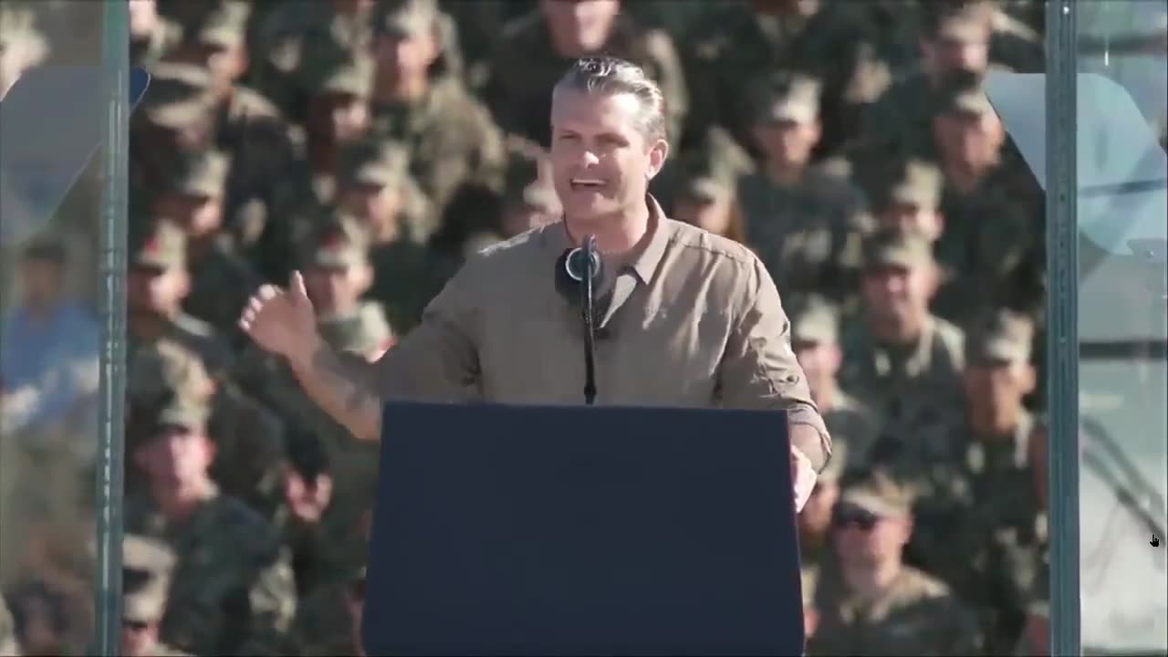 SecWar remarks at Camp Pendleton, 250th birthday of our great Marines