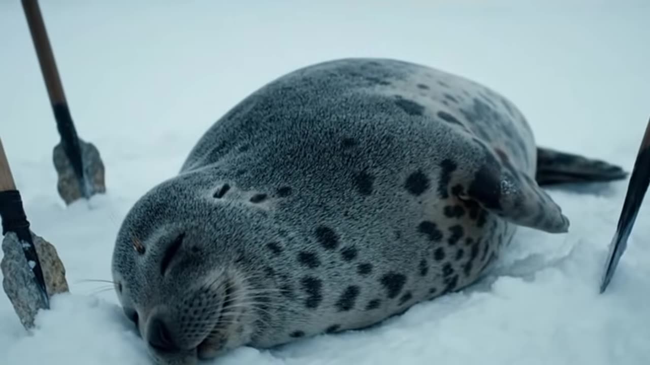 Incredible Hunt in 71°C Heaviest Seal Ever Caught in Yakutia Nomads Surviving