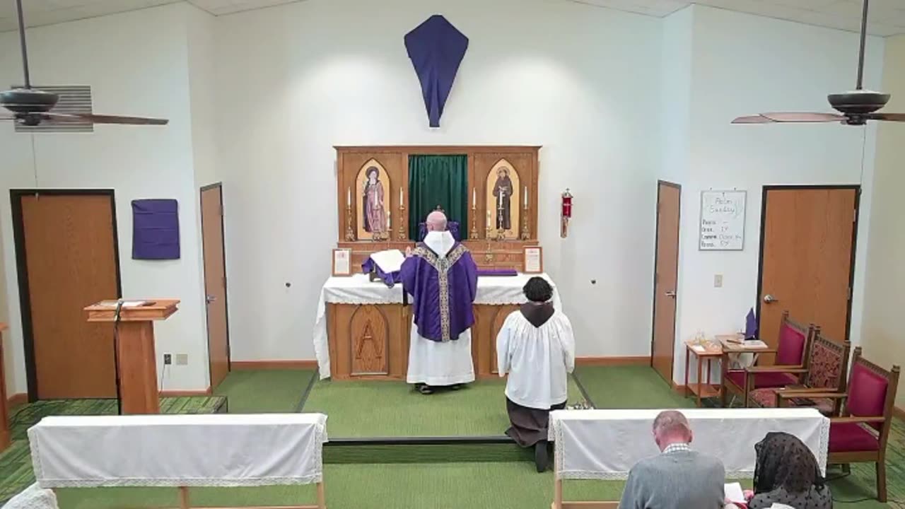 Palm Sunday - Holy Mass 04.13.25
