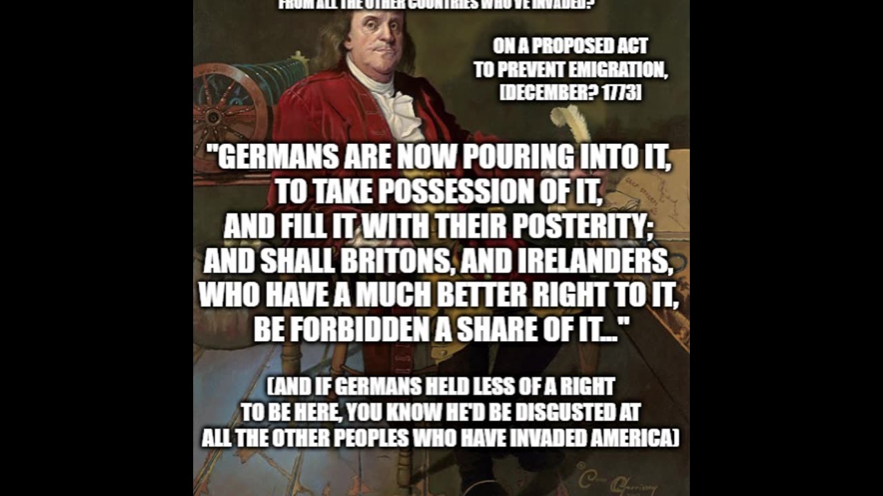 1773.12 Ben Franklin On A Proposed Act To Prevent Emigration December 1773