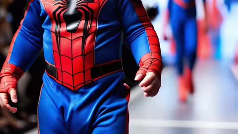 Cutest Baby Fashion Show: Spider Man Edition #KidsFashion #RunwayShow...