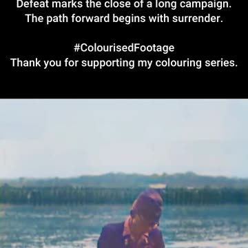 The End of an Era Japanese Troops Surrender in Malaya #ColourisedHistory