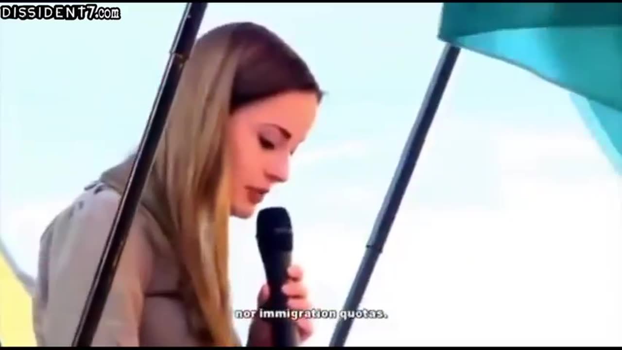 Brave Polish woman issues warning to migrants trying to invade Poland: “This is Poland. Here, Jesus is our King"