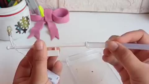 Viral: diy snow lamp❤️#diy #craft #trending #viralshort #artshorts #diycrafts #y