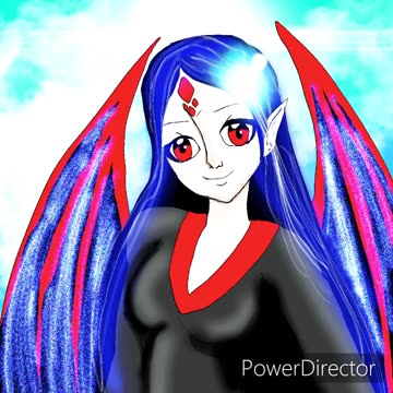 Oc speedpaint nuclear the omnivampire