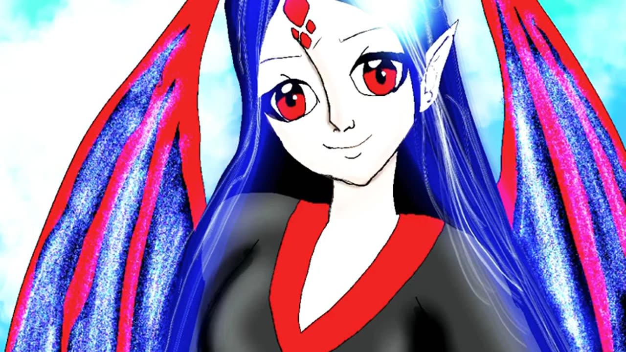 Oc speedpaint nuclear the omnivampire
