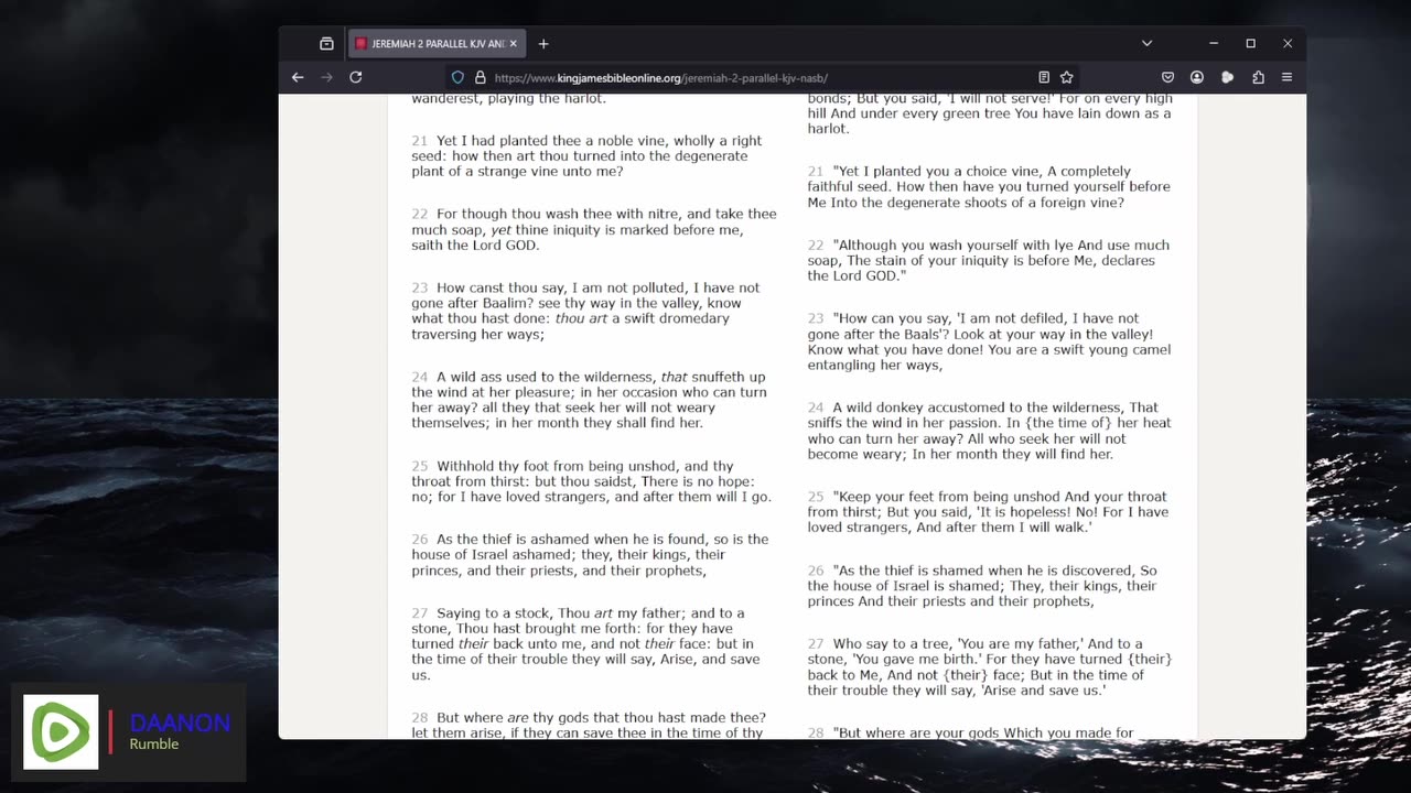 Jeremiah 1-2