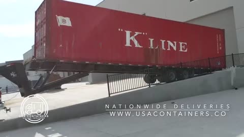 Buy Shipping Containers | Roll Off Delivery Available | #1 Container Company | USA Containers