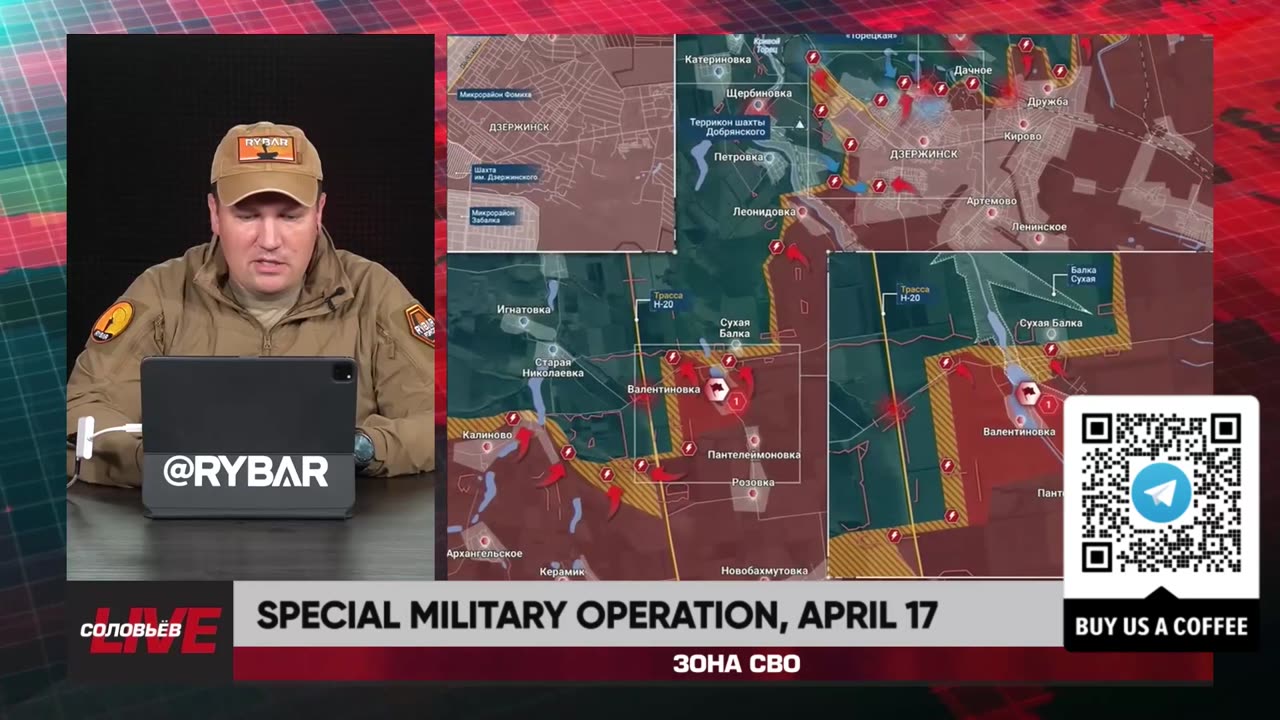🇷🇺 🏹 🎣 Rybar Live: Special military operation, April 17