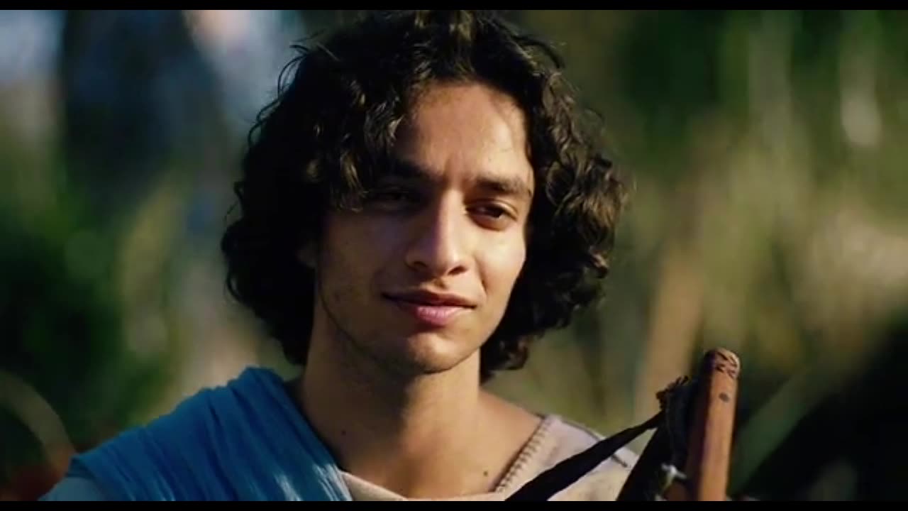David sings to King Saul in House of David- amazingly beautiful