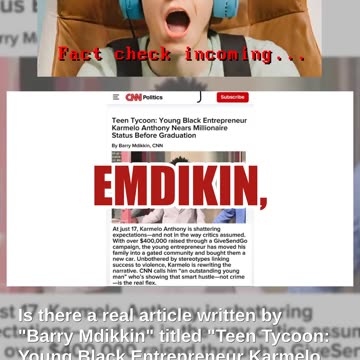 Fact Check: FAKE CNN Screenshot Shows Article About 'Young Black Entrepreneur' Karmelo Anthony