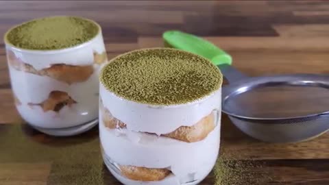 Matcha Tiramisu Recipe | How to Make Green Tea Tiramisu