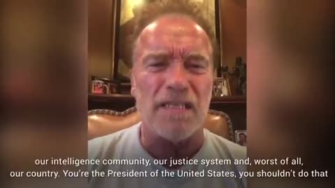 Arnold Terminator: President Trump, I just watched your press conference with putin