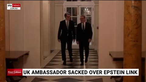 UK’s ambassador to US fired over Epstein links