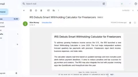 IRS Debuts Smart Withholding Calculator for Freelancers