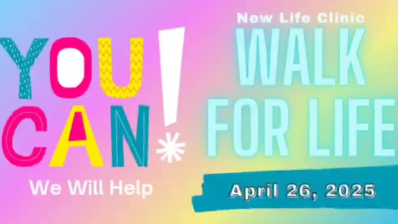 Walk for Life (Will reset this stream for 4/26/2025 at 8:55 am