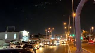 Missiles seen over Doha after Iran says it attacked US airbase