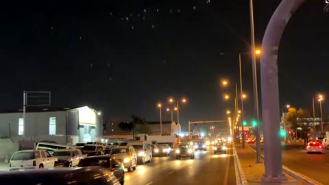 Missiles seen over Doha after Iran says it attacked US airbase