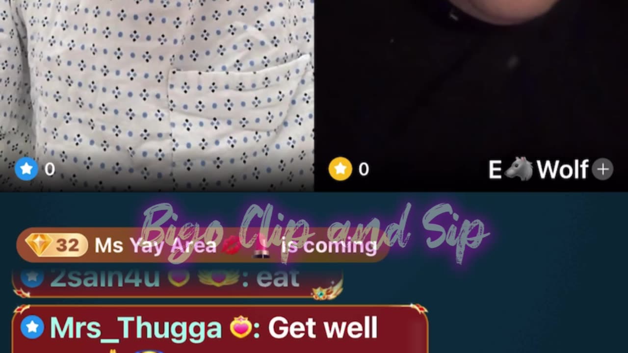 Ajay n Eric lined discussing why ajay's in the hospital 5/18/25 #bigoclipandsip