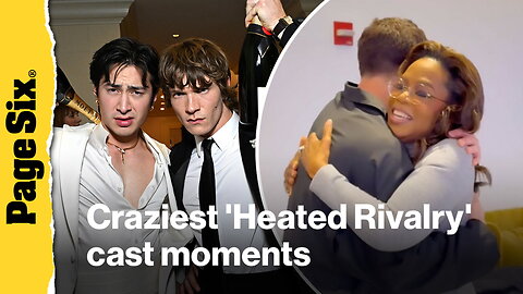 'Heated Rivalry' stars Connor Storrie, François Arnaud take NYC press week by storm | Viral Press Tours