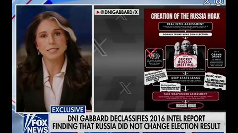 Tulsi Gabbard criminally referred Barack "Barry" Obama to DOJ for his role in the Russiagate Hoax