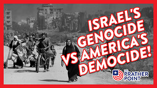 ISRAEL'S OVERT GENOCIDE VS AMERICA'S COVERT DEMOCIDE!