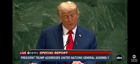 Donald Trump's last speech