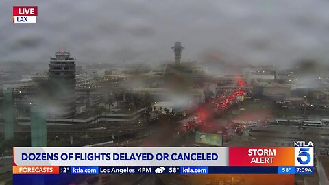 The Day after Christmas 2025 saw dozens of flights delayed or cancelled at LAX