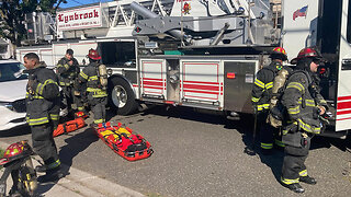 Mutual Aid to East Rockaway for a House Fire
