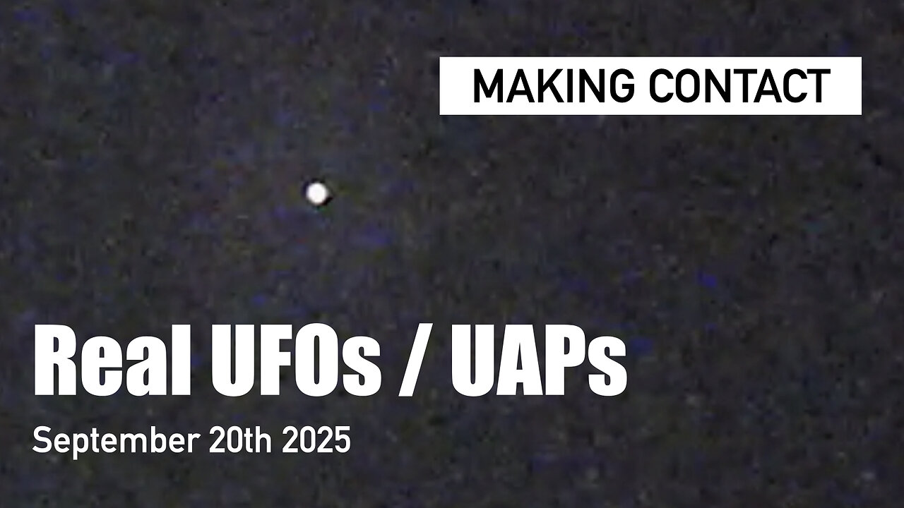 Real UFOs / UAPs - Sep 20th Skywatch 2025