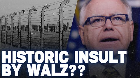 Walz Pours Gas on the Fire, Compares Criminal Illegals to Anne Frank