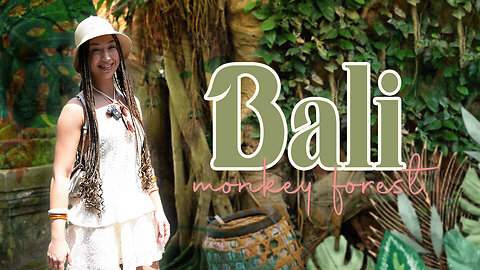 I Got Chased by Monkeys in Bali’s Sacred Jungle 😱🐒 | Hidden Temple Adventure!