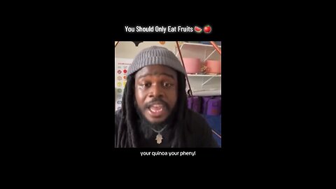 Why eating fruits is important ✍🏾‼️