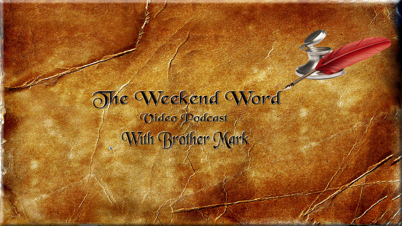 The Weekend Word (Pesach)