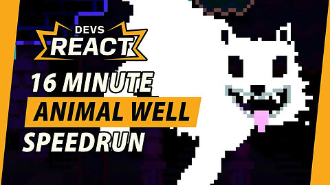 Animal Well Developers React to 16 Minute Speedrun