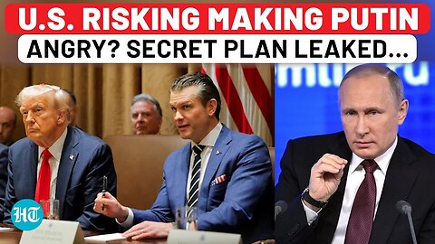 USA Taking Risk Of Making Putin Angry, Ukraine To Pay Price? Secret Plan Leaked| Trump| Russia War