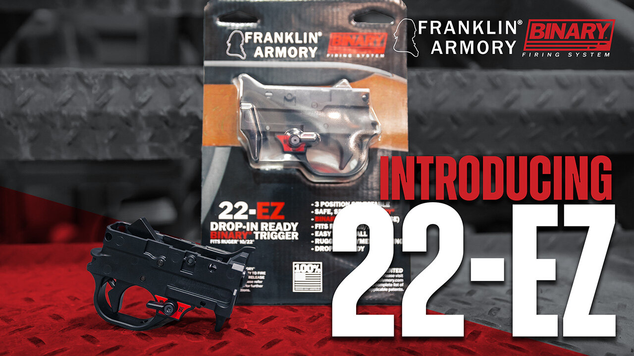 22-EZ Drop-in BINARY® Trigger for Ruger® 10/22® from Franklin Armory
