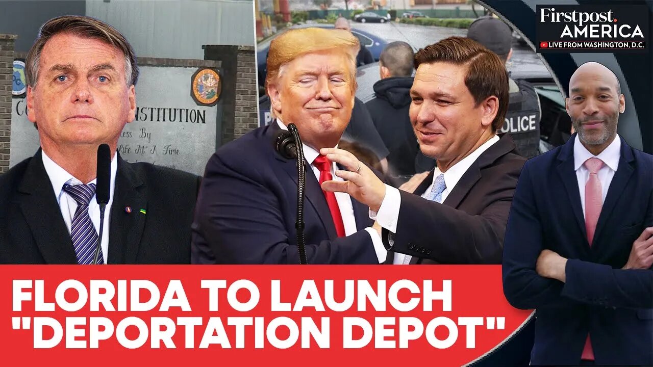 Florida to Open New "Deportation Depot" Amid Trump's Immigration Crackdown | Firstpost America