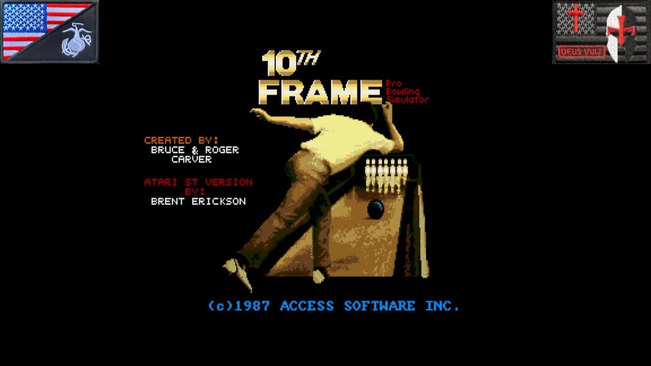 10th Frame (Atari ST - Attract Mode) [NA Version]