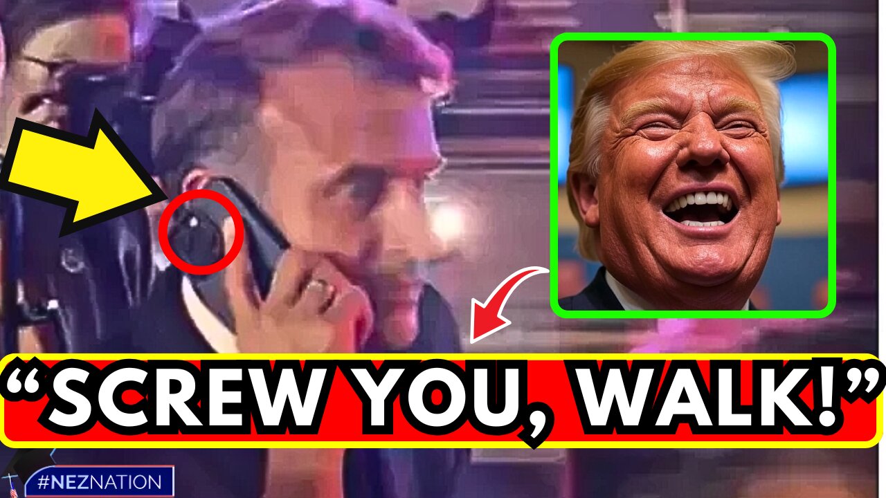 🚨PRICELESS: Trump Just EMBARRASSED Macron in New York
