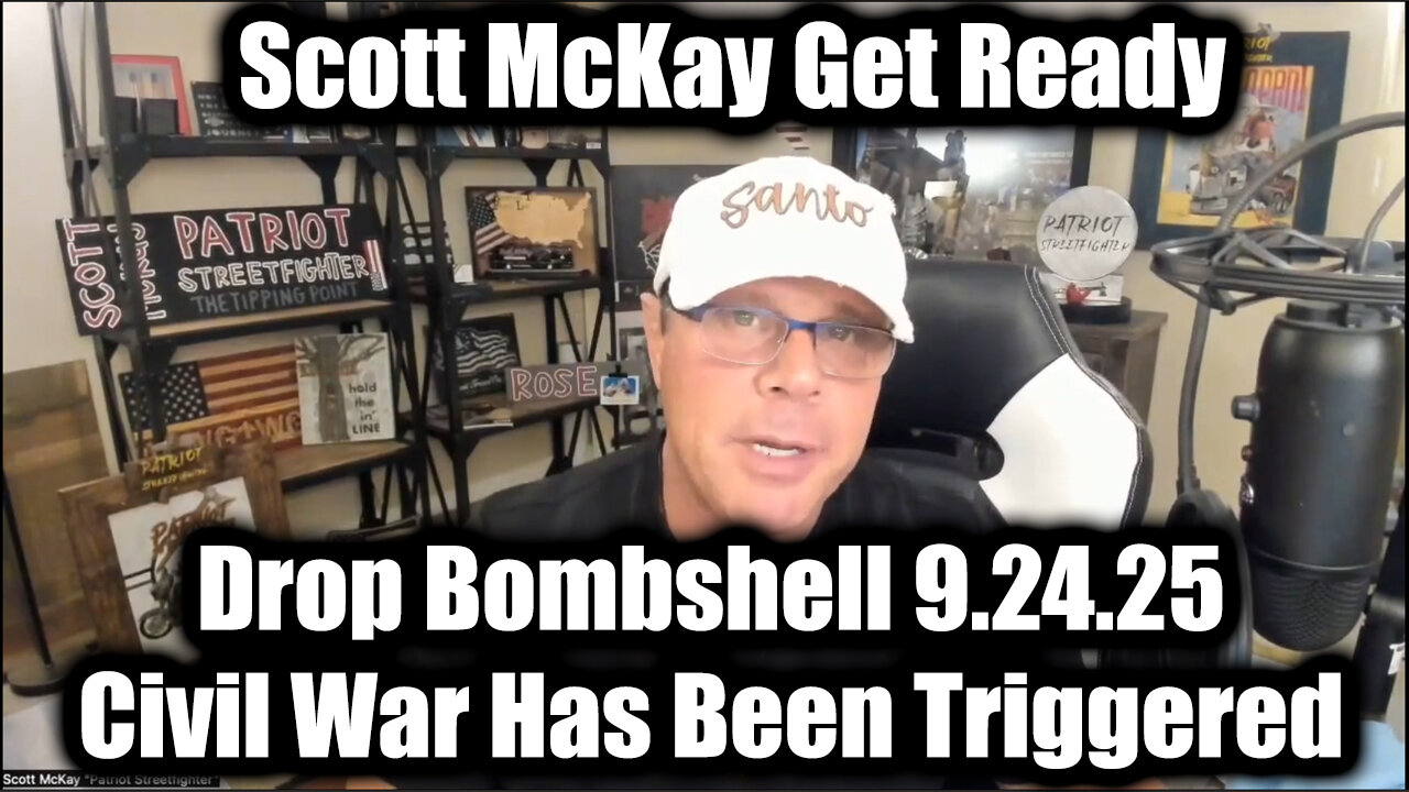 Scott McKay Drop Bombshell 9.24.25 - The Civil War Has Been Triggered