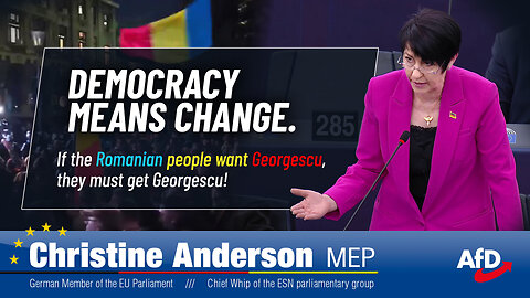 Democracy means change - If Romanians want Georgescu, they must get Georgescu!