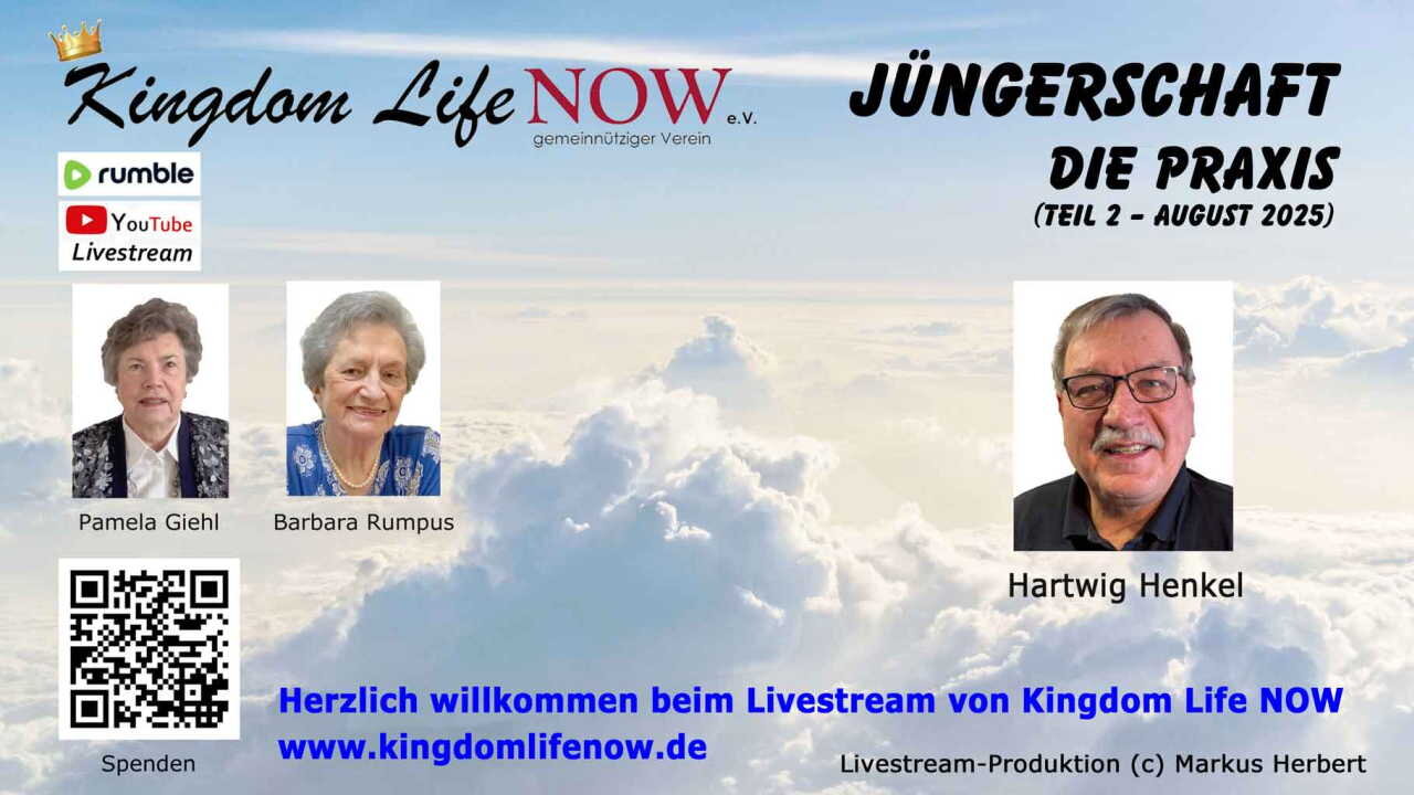 Jüngerschaft, unverzichtbarer Teil des Glaubenslebens - Teil 2: Die Praxis (Hartwig Henkel/Aug.25)