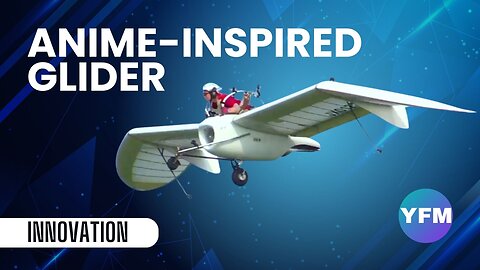 A real-life anime glider inspired by Nausicaä of the Valley of the Wind