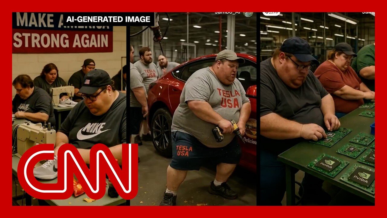 Chinese internet users mock Trump tariffs with AI videos of American sweatshops
